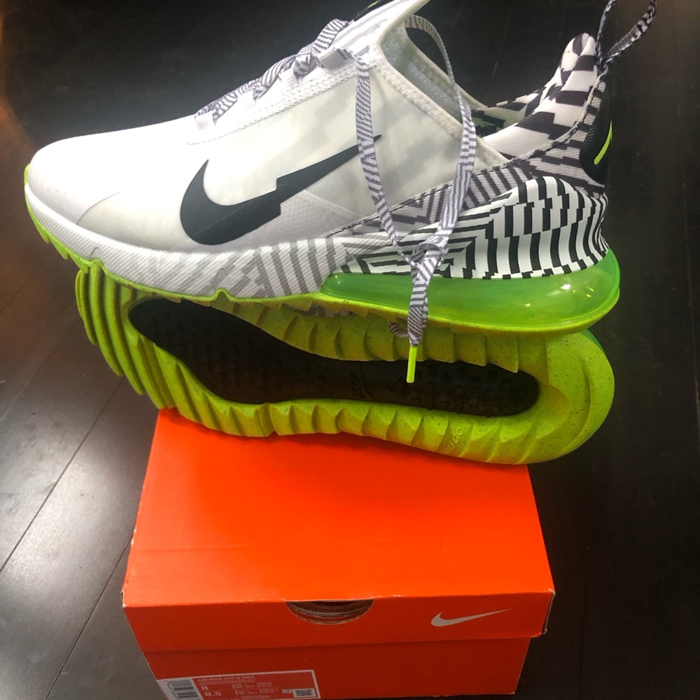 Brand new men Nike air max 270 golf shoes